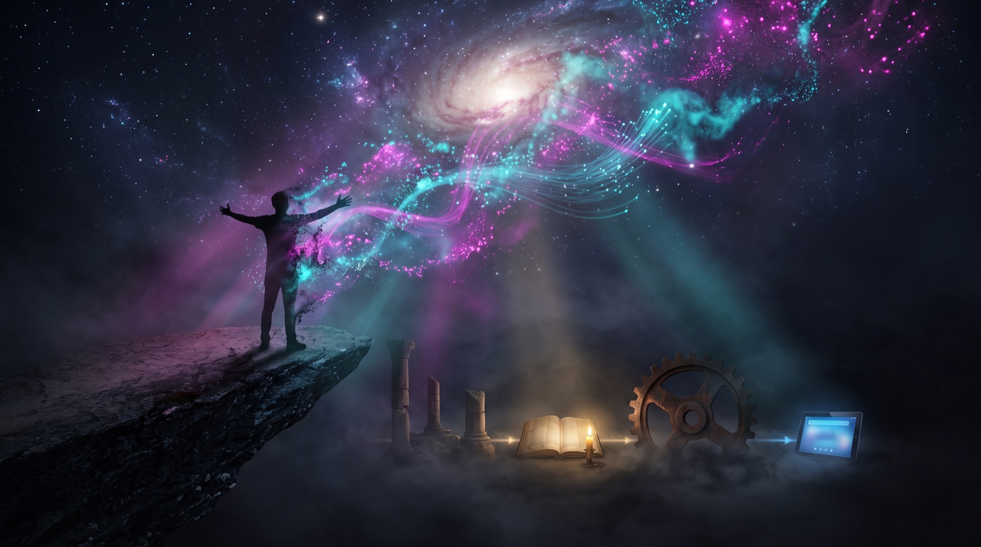 Posthuman sıçrama — ışığa dönüşen insan